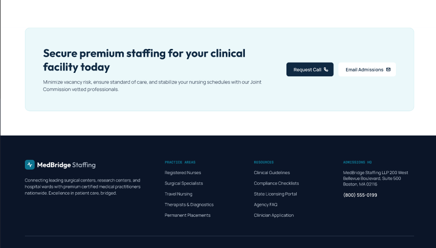 Healthcare Landing Page Template  5