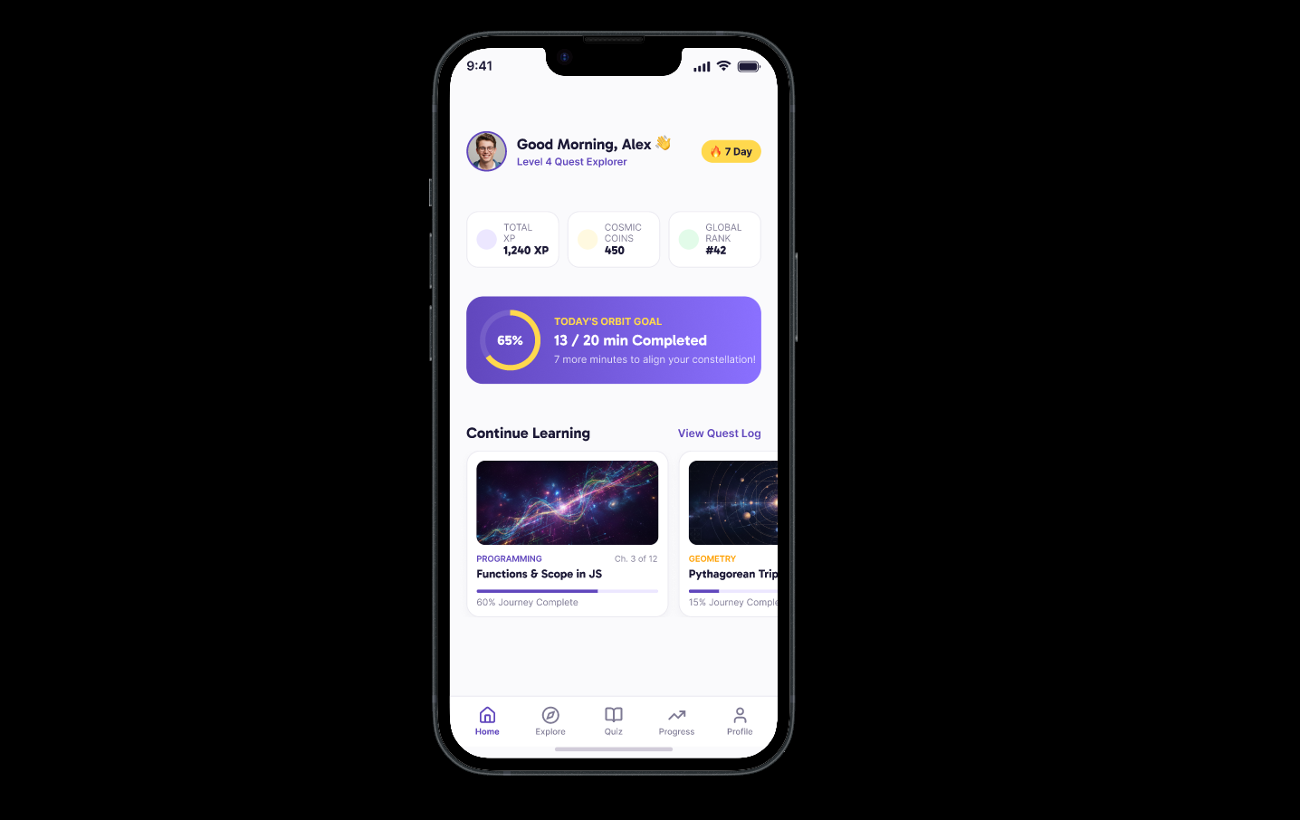 Study Quest Application UI Kit  4