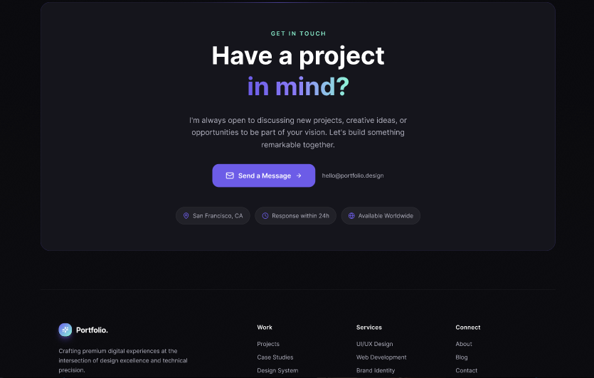 Premium Portfolio Template  5