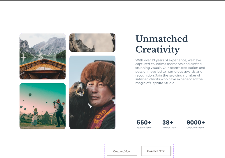 Photography Studio Portfolio Template  3