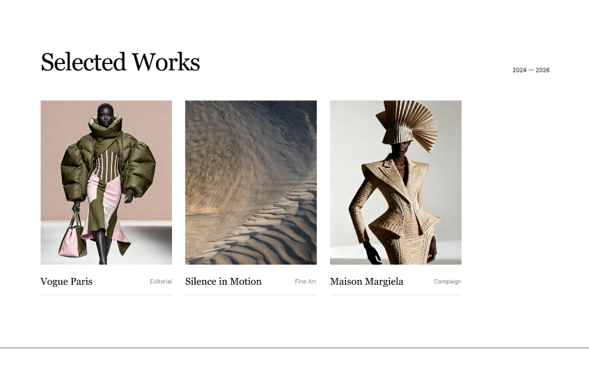 Photographer Portfolio Template  3
