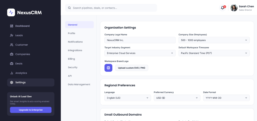 Nexus - CRM Dashboard Kit  5
