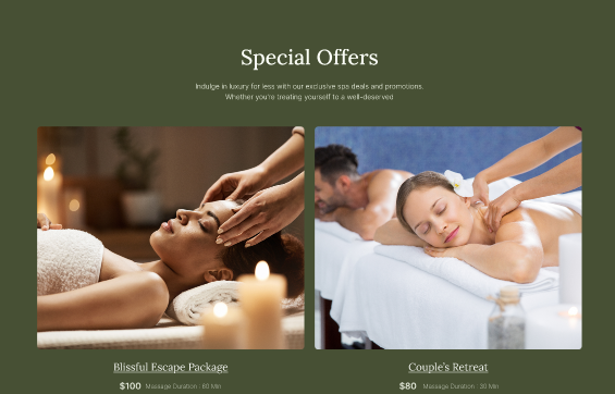 Calmaura – Wellness & Spa Website  5